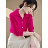 Outono e Inverno Moda Dopamina Tendência Gola Estilosa Cardigan de Tricô Versátil Top Suéter Jaqueta Solto Camada Tendência