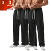 Pantalones Deportivos Elásticos de Cintura con Cordón de Color Sólido Versátiles para Hombre Verano 2026 Transfronterizos Pantalones Deportivos Casuales Diarios para Hombre en Stock