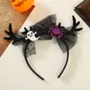 Nueva Diadema de Halloween Calabaza de Terror Calavera Festival de Fantasmas Fiesta Fiesta Divertida Murciélago Araña Diadema Accesorios para el Cabello