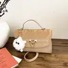 2025 Nuevo Bolso de Hombro Versátil Simple de Moda para Mujer Bolso Cruzado Transfronterizo Bolso de Mano Estilo Coreano Bolso Cuadrado Pequeño para Mujer