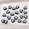 Macaron Acrílico Corazón Cuentas Sueltas DIY Hecho a Mano Casero Pulsera Pulsera Cadena de Teléfono Móvil Accesorios de Joyería