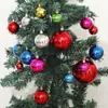 Adornos para Árbol de Navidad Transfronterizos Bolas de Navidad 3/4/5/6/7/8cm 24Pz Decoraciones para Árbol de Navidad Bolas Brillantes