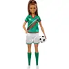 Barbie Profissões Jogadora de Futebol Uniforme N.16