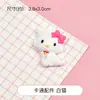 Boneco de Cachorro de Orelha Grande Desenho Animado DIY Capa de Celular Emulação Material de Borracha Creme Bolsa Acessórios Pequenos de Resina Artesanais