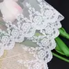 Encaje Blanco Japonés y Coreano Malla de Algodón Encaje Bordado Tela de Encaje DIY Ropa Infantil Falda de Muñeca Accesorios de Boda Encaje