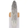 Peluca Estilo Europeo y Americano de 30 Pulgadas con Pinza de Garra Cola de Caballo Ola de Agua Cabello Largo Rizado Esponjoso Permanente de Maíz Cola de Caballo Amazon