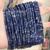 2 * 3mm Olho de Tigre pedra ágata redondo espaçador contas soltas azul padrão ágata DIY acessórios de jóias frisado lote de produtos semi-acabados