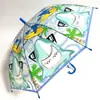 Paraguas Infantil de Dibujos Animados a Prueba de Viento Sanrio, Paraguas de Doble Propósito Automático Impermeable para el Sol, Paraguas de Mango Recto a Prueba de Lluvia