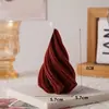 Vela Cone Espiral Geométrica Decoração de Casa Decoração de Móveis de Natal Enfeites de Festa Decoração de Atmosfera Presentes