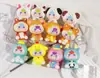 Muñeco de Dibujos Animados Pu Rebote Lento Juguete para Apretar Llavero Colgante Gadget Lindo para Aliviar el Estrés Juguete para Aliviar el Estrés Infantil
