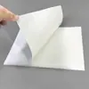 Papel de impressão adesivo A4 100 Folhas superfície brilhante adesivos de impressão cortados papel adesivo traseiro etiqueta adesiva fosca zb