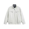 Yidao Vintage 2025 Otoño Nuevo Clásico Retro Americano Harrington Multi-Bolsillo Holgada Cuello Alto Chaqueta de Trabajo
