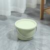 Tanque de Peces de Plástico Engrosado Portátil para el Hogar Cubo para Lavar Agua Almacenamiento de Agua Limpieza Cubo Grande para Remojar los Pies Pesca Pequeña para Dormitorio