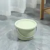 Juego de Tres Piezas de Cubos Espesos de Gran Capacidad para Remojar los Pies con Asas para Dormitorios Estudiantiles, Juego de Cubeta y Recipiente Grande para el Hogar