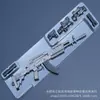 Jesus escape e arma de campo de batalha pacífico M24 AKM M416 98K AWM modelo de arma chaveiro de pele