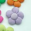 Atacado flor de algodão tridimensional de cinco pétalas DIY cor de primavera acessórios de flor de algodão roupas infantis sapatos e meias acessórios para bolsas