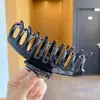 Elegante Pinza para el Cabello con Lazo Estilo Nuevo 2026 para Mujer, Cabello Semirecogido, Pinza de Garra para la Parte Posterior de la Cabeza para Cabello Fino, Sensación de Alta Gama, Pinza de Tiburón