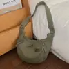 2025 Nova Bolsa Tote de Inverno Feminina Grande Capacidade Mochila de Trabalho Lona Ins Moda Passeio Mochila de Viagem