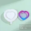 Máquina de juego de molde de arenas movedizas oso de píxeles bola de cristal pegamento de cristal DIY gota hecho a mano