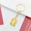 Chaveiro Estilo Japonês Flor de Cerejeira Carpa Protetor para Atrair Riqueza, Boa Sorte e Segurança Criativo Chaveiro de Casal Pingente para Bolsa Feminina