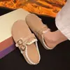 Chinelos Birkenstock Retro com Sola Grossa e Aumento Oculto de Altura para Mulheres, Chinelos Fechados para Uso Externo, Estilo Novo Outono 2026
