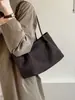 Elegante Bolso para el Trabajo para Mujer, Nuevo Otoño 2026, Bolso de Hombro Vintage de Nicho con Patrón Tejido, Bolso Tote de Gran Capacidad
