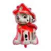 Nuevo Perro Patrulla Wangwang Mano Alienígena Palo Globo de Película de Aluminio Juguete de Cumpleaños Infantil Decoración de Fiesta