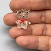 Adornos y Artesanías de Vidrio de Zibo, Miniaturas Populares de Animalitos de Vidrio, Perros Lindos, Decoraciones Creativas de Escritorio
