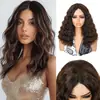 Peluca Bob europea y americana transfronteriza para mujer, longitud al hombro, 14 pulgadas, con reflejos marrones, Bob Wig, el más vendido en Amazon