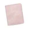 2025 Nueva Cartera Corta Frosted Retro Multicolor Estilo Coreano Portatarjetas de Estudiante Cartera Todo en Uno de Cuero Suave para Hombres y Mujeres