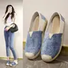 Nuevos Zapatos Planos de Verano 2026 para Mamás, Zapatos de Trabajo, Zapatos Postparto, Zapatos Casuales Transpirables Slip-On de Tela Old Beijing