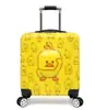 Maleta de ruedas para niños al por mayor caja de cabina de dibujos animados 18 pulgadas equipaje lindo rueda universal caja de regalo Caja de contraseña para niños