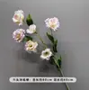 Flores Artificiales Moradas de Boda Elegante Boda Compromiso Banquete Montaje Techo del Salón de Bodas Decoración de Flores Artificiales Escenario Flores Guía de Camino