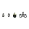 Colgador de Barra para Espejo Minimalista Moderno Gancho Accesorios de Riel para Colgar Cuadros Cable de Acero Dispositivo Conector para Colgar Cuadros