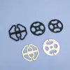 Hebilla de Fijación para Cojín de Asiento de Coche Hebilla de Conexión con Banda Elástica Antideslizante Resistente al Desgaste Accesorios para Asiento Placa de Flor de Ciruelo de Tarjeta