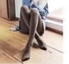 Chuangqili Terciopelo Primavera y Otoño Anti-Tirones para Mujer Piernas Hermosas Leggings Exteriores Medias de Una Pieza Medias Pantimedias de Grosor Medio