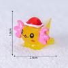 Comercio Exterior Micro-Paisaje Creativo Navidad Hexagonal Dragón Animal Cristal Bola de Nieve Paisajismo Accesorios de Decoración Mini Adornos Pequeños
