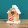 Adornos Navideños Micro Paisaje Lindo Dibujo Animado Papá Noel Árbol de Navidad Decoración de Animales Adornos Caja Ciega Regalo