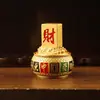 Adorno Nuevo Año del Caballo Giratorio de la Fortuna Pintado, Imprescindible para Jugar Mahjong, Decoración de Escritorio