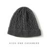 Cachecol 2026 Outono e Inverno Novo Chapéu de Tricô Quente de Cor Sólida Jacquard para Proteção das Orelhas Chapéu de Tricô Casual para Cobrir a Cabeça