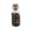 Botella a la deriva de cristal natural transfronteriza, grava colorida, botella de los deseos, ágata, botella de fragancia, mini botella de perfume, comercio exterior, venta al por mayor