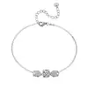 Pulseira de Prata Esterlina S925 8 Corações 8 Flechas 1 Quilate Moissanita Luxo Leve Design de Nicho Europeu e Americano Venda Quente Transfronteiriça Em Estoque