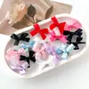 10 Peças/Conjunto Presilhas de Cabelo Mini Laço Estilo Y2K Presilhas de Bico de Pato de Tecido Presilhas Laterais Grampos Acessórios de Cabelo Que Não Danificam o Cabelo, Fofas