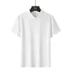 Camiseta Polo de Manga Corta para Hombre Verano Solapa de Polo Negocios Fresca Moda Tendencia Secado Rápido Transpirable Absorbente de Sudor Deportes al Aire Libre