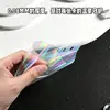 A6A7 Láser Transparente Engrosado 8 Micras Páginas Interiores Álbum de Hojas Sueltas Portatarjetas de Bolsillo Único Portatarjetas de Fotos de Celebridades Página de Almacenamiento PP Seis Agujeros