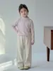 Camiseta de Manga Larga para Niña 2026 Nueva Elegante Niña Bebé Otoño/Invierno Capa Base Ropa de Invierno para Niños Camiseta Interior T