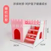 Atacado Brinquedos para Hamster Suprimentos Urso Dourado Fuga Casa Pequena Balanço Ninho de Dormir Gangorra Grande Villa Paisagem