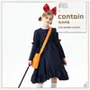 Disfraz Infantil de Halloween 2026 Servicio de Entregas Kiki Anime Cosplay Vestido Traje de Presentación Infantil Bruja Kiki