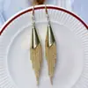 Pendientes Largos Exagerados con Borlas de Circonita de Alta Calidad Moda de Celebridad de Internet Coreana Pendientes Personalizados Pendientes Elegantes