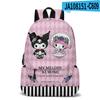 3D Nuevo Producto Impreso Periférico Sanrio Kuromi Kuromi Mochila Estudiante Bolsa Escolar Niños Dibujos Animados